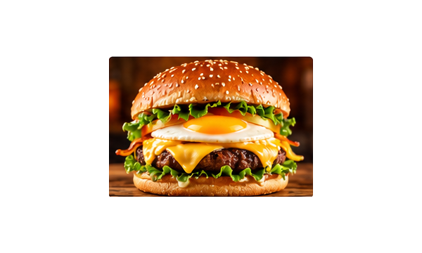 Hamburguesa con huevo