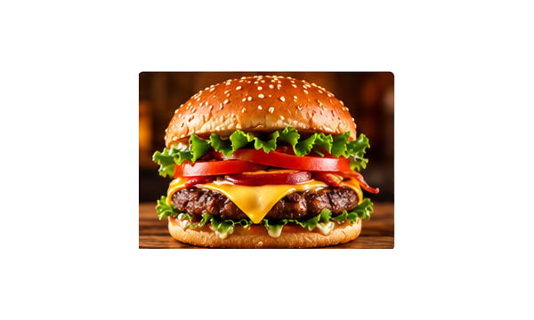 Hamburguesa con queso